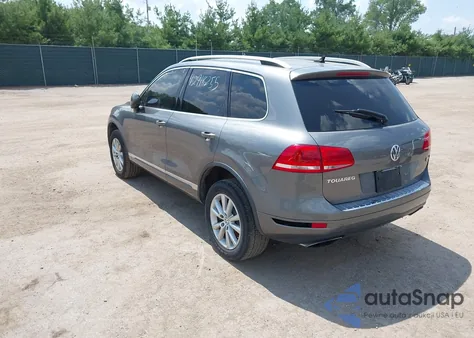 2013 Volkswagen Touareg Vr6 Sport из США, поврежденный, VIN WVGEF9BP7DD009193